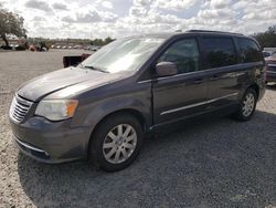 Salvage cars for sale at Riverview, FL auction: 2016 Chrysler Town & Country Touring