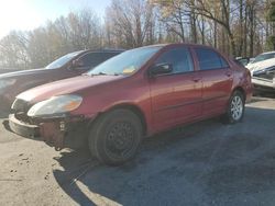 Toyota salvage cars for sale: 2004 Toyota Corolla CE