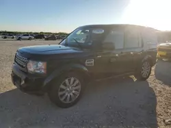 Salvage cars for sale at San Antonio, TX auction: 2013 Land Rover LR4 HSE