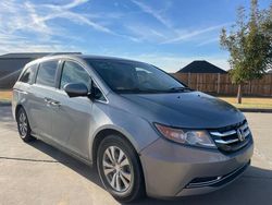 Salvage cars for sale at Oklahoma City, OK auction: 2016 Honda Odyssey SE