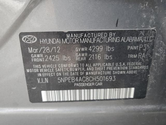 2012 Hyundai Sonata GLS