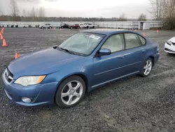 Salvage cars for sale at Arlington, WA auction: 2008 Subaru Legacy 2.5I Limited