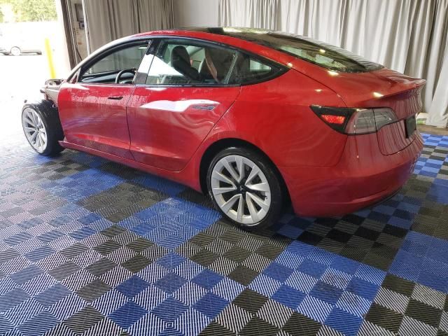 2022 Tesla Model 3