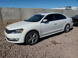 Salvage cars for sale at Phoenix, AZ auction: 2015 Volkswagen Passat SE