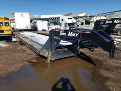 Salvage cars for sale from Copart Colorado Springs, CO: 2023 Tyer 2023 Trailmaxx 40FT Flatbed GN