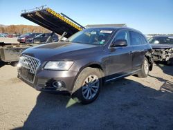 Salvage cars for sale at Assonet, MA auction: 2016 Audi Q5 Premium Plus