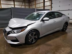 Nissan salvage cars for sale: 2021 Nissan Sentra SV