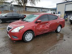 Salvage cars for sale at Albuquerque, NM auction: 2017 Nissan Versa S