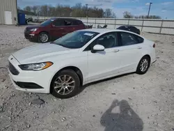 Carros salvage sin ofertas aún a la venta en subasta: 2017 Ford Fusion S