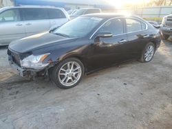 Salvage cars for sale at Wichita, KS auction: 2010 Nissan Maxima S