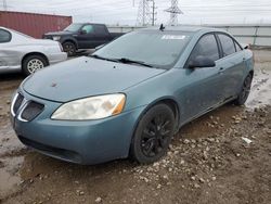 Salvage cars for sale at Elgin, IL auction: 2009 Pontiac G6