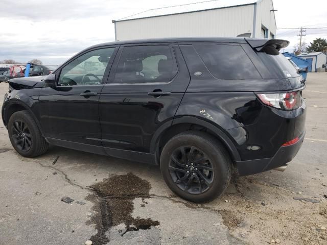 2018 Land Rover Discovery Sport SE