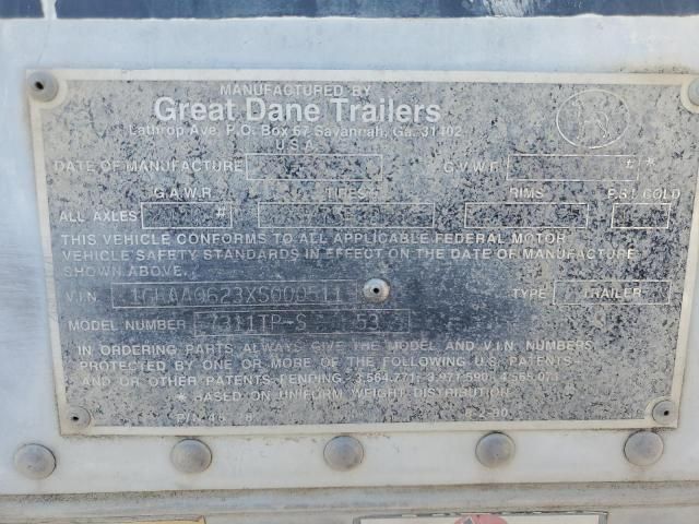 1999 Great Dane Semi Trail