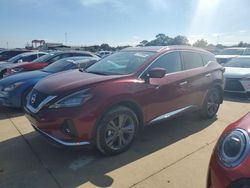 Nissan salvage cars for sale: 2022 Nissan Murano Platinum