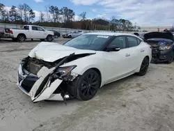 Salvage cars for sale at Spartanburg, SC auction: 2017 Nissan Maxima 3.5S