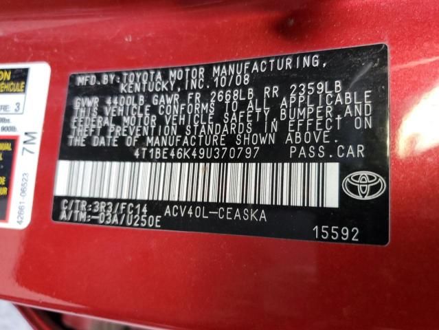 2009 Toyota Camry Base