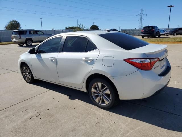 2016 Toyota Corolla ECO