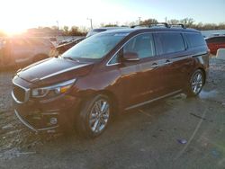 KIA Sedona salvage cars for sale: 2016 KIA Sedona SXL