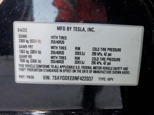 2022 Tesla Model Y