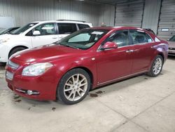 Chevrolet Malibu Vehiculos salvage en venta: 2008 Chevrolet Malibu LTZ