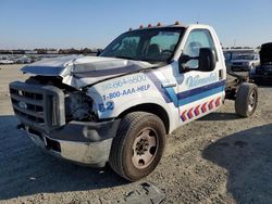 Salvage trucks for sale at Antelope, CA auction: 2007 Ford F350 SRW Super Duty