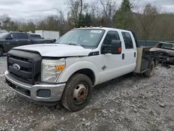 Salvage trucks for sale at Madisonville, TN auction: 2015 Ford F350 Super Duty