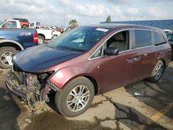 Honda Odyssey ex salvage cars for sale: 2012 Honda Odyssey EX