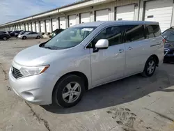 Salvage cars for sale at Louisville, KY auction: 2015 Nissan Quest S