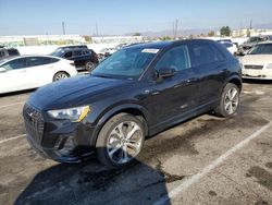 Salvage cars for sale at Van Nuys, CA auction: 2021 Audi Q3 Premium S Line 45