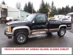 Salvage cars for sale at Anchorage, AK auction: 1998 Chevrolet GMT-400 K2500