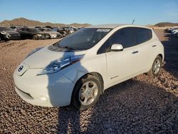 Nissan salvage cars for sale: 2013 Nissan Leaf S