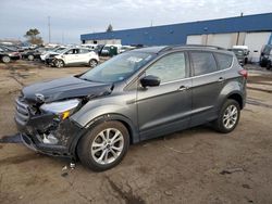 Salvage cars for sale at Woodhaven, MI auction: 2019 Ford Escape SEL