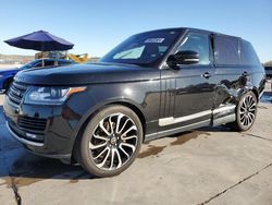 Salvage SUVs for sale at auction: 2016 Land Rover Range Rover