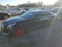 Salvage cars for sale at Riverview, FL auction: 2017 Cadillac CT6 Platinum