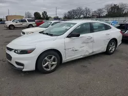 Chevrolet Malibu ls Vehiculos salvage en venta: 2017 Chevrolet Malibu LS