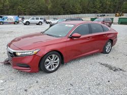 Honda salvage cars for sale: 2018 Honda Accord LX