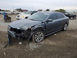 Salvage cars for sale at San Diego, CA auction: 2015 Volkswagen Passat S