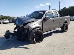 Ford salvage cars for sale: 2013 Ford F150 Super Cab