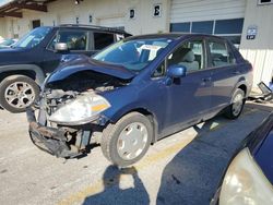 Salvage cars for sale at Dyer, IN auction: 2007 Nissan Versa S