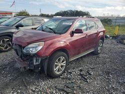 Salvage cars for sale at Montgomery, AL auction: 2017 Chevrolet Equinox LT