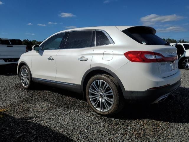 2018 Lincoln MKX Reserve