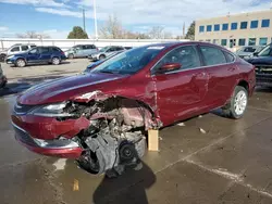 Chrysler salvage cars for sale: 2016 Chrysler 200 Limited