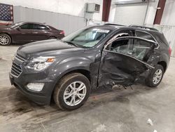 Salvage cars for sale at Avon, MN auction: 2017 Chevrolet Equinox LT