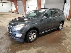 Salvage cars for sale at Lansing, MI auction: 2017 Chevrolet Equinox LT