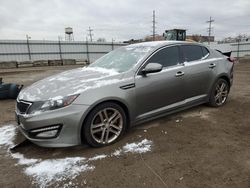 Salvage cars for sale at Chicago Heights, IL auction: 2013 KIA Optima SX