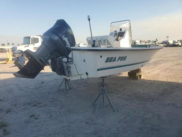 2002 Sea Pro Boat