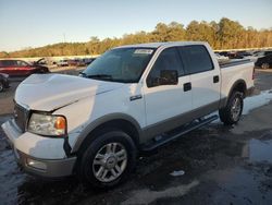 Salvage cars for sale at Harleyville, SC auction: 2005 Ford F150 Supercrew