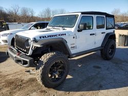 Salvage cars for sale from Copart Marlboro, NY: 2020 Jeep Wrangler Unlimited Rubicon