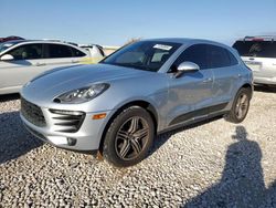 Salvage cars for sale at Temple, TX auction: 2015 Porsche Macan S