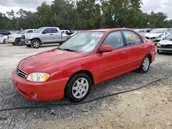 KIA salvage cars for sale: 2003 KIA Spectra Base